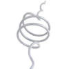 Chemical Resistance OPGW Hardware Fittings  PVC Prefomed Bird - Flight Diverter