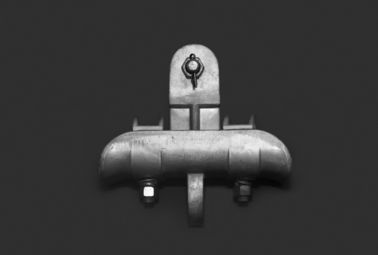 रजत व्हाइट केबल निलंबन हार्डवेयर, एल्यूमिनियम केबल Clamps अनुकूलित डिजाइन